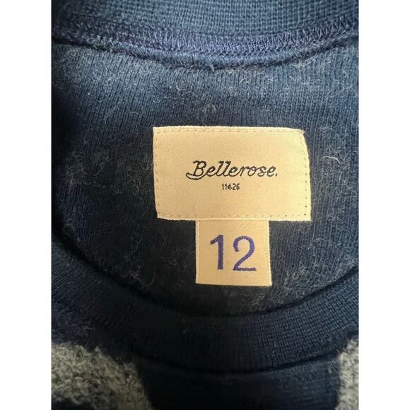 Bellerose Gorb Jumper Striped Sweater Girls Size 12 - Picture 5 of 9